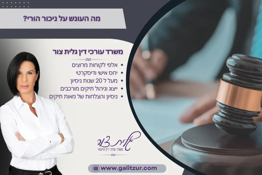 מה העונש על ניכור הורי