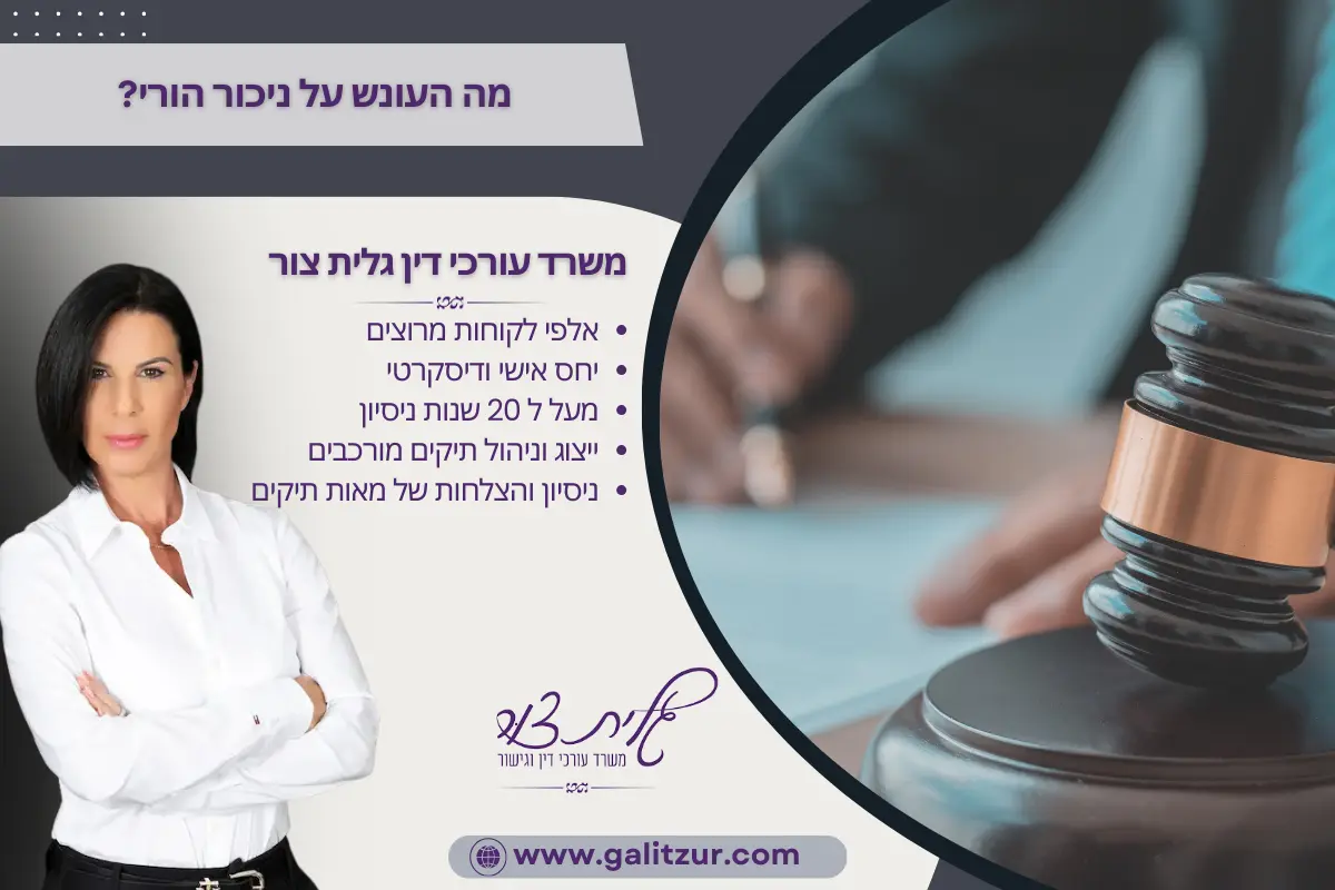 מה העונש על ניכור הורי